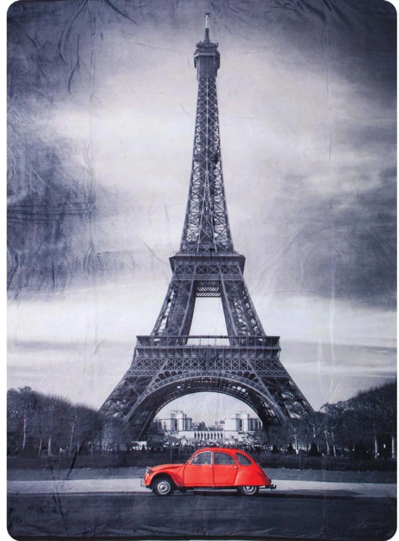 Κουβέρτα 3D Eiffel Μονή Borea Home Textiles