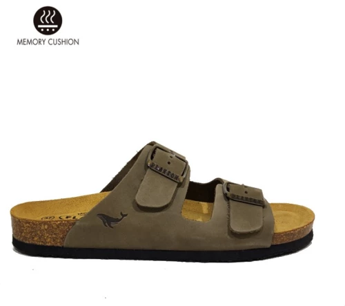 PLAKTON 180010 Nobuck Kaki