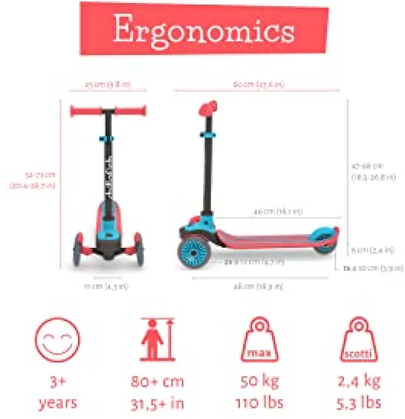 Chillafish Skotti Scooter Blue
