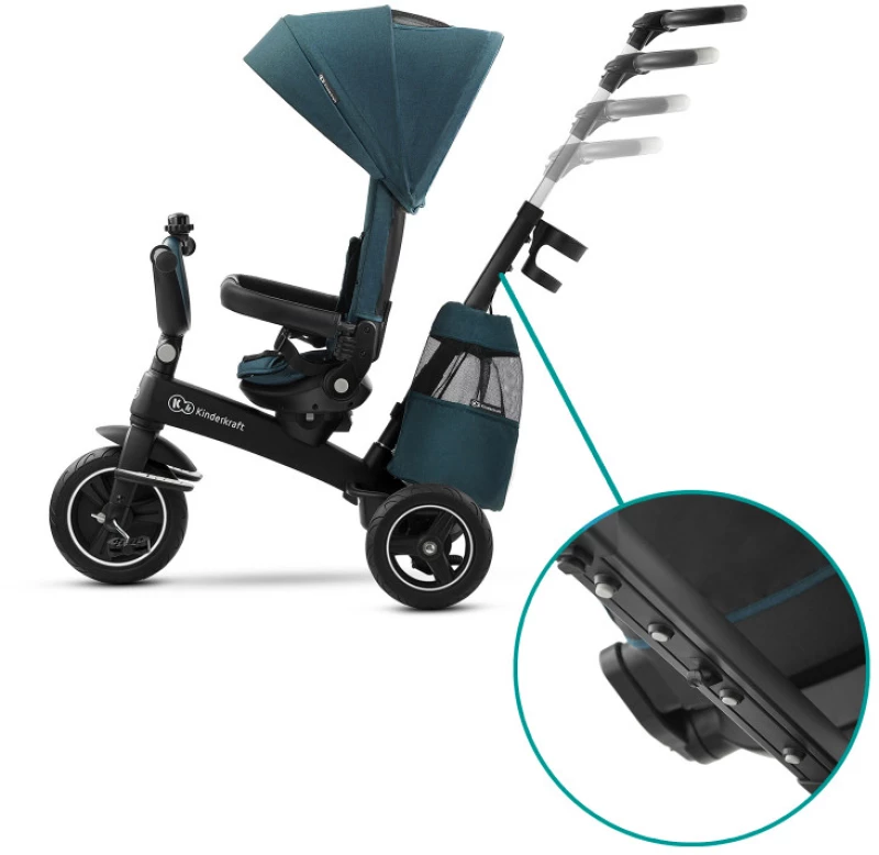 Τρίκυκλο Ποδήλατο EASYTWIST Kinderkraft Green