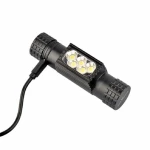 Επαναφορτιζόμενος Led Φακός Κεφαλής - Headlight Dulotec H3 & battery 3400 MAH