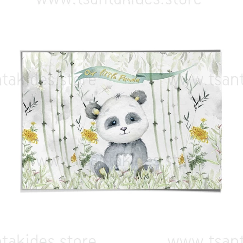 Σουπλά Χάρτινο βάπτισης Panda TS260