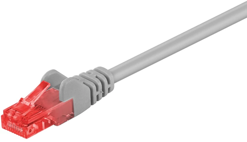 GOOBAY καλώδιο δικτύου 68449, CAT 6 U/UTP, CCA, 15m, γκρι