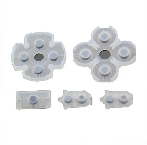 SET OF SILICONE RUBBERS FOR BUTTONS DUALSHOCK4 V2 JDM-030 040 OEM