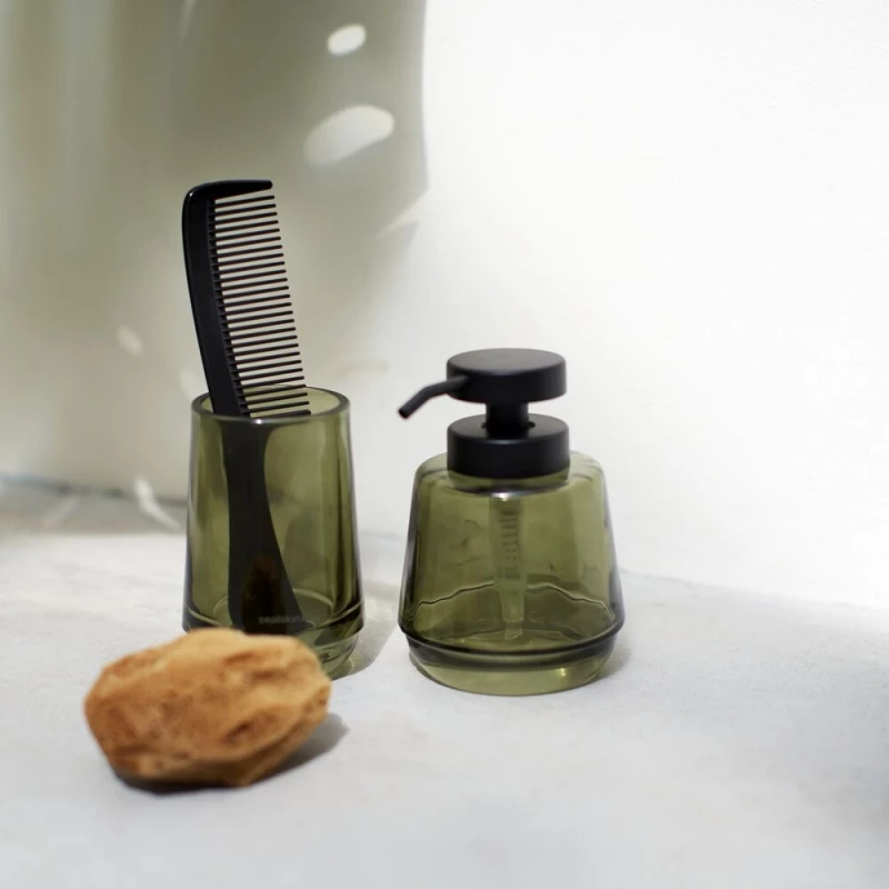 Sealskin Dispenser Γυάλινο Mood Green 10x13,8εκ.