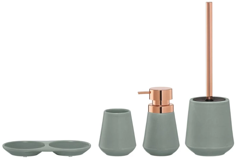 Sealskin Πιγκάλ από Πορσελάνη Conical Green- Rose Gold