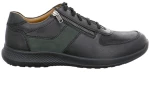 Jomos 3222083790042 Ανατομικό Δερμάτινο Comfort Casual Μαύρο