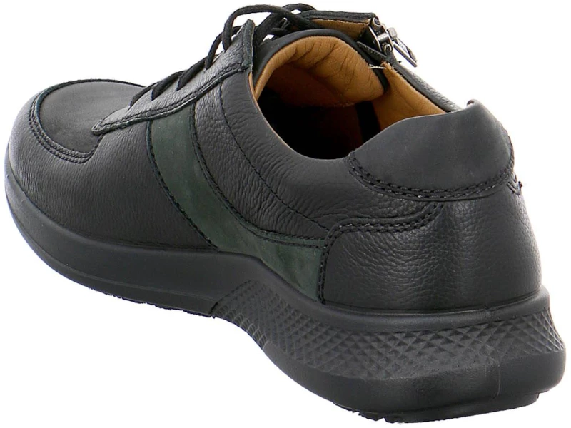 Jomos 3222083790042 Ανατομικό Δερμάτινο Comfort Casual Μαύρο