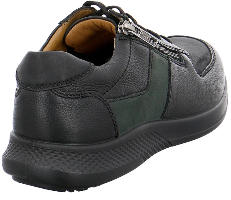 Jomos 3222083790042 Ανατομικό Δερμάτινο Comfort Casual Μαύρο
