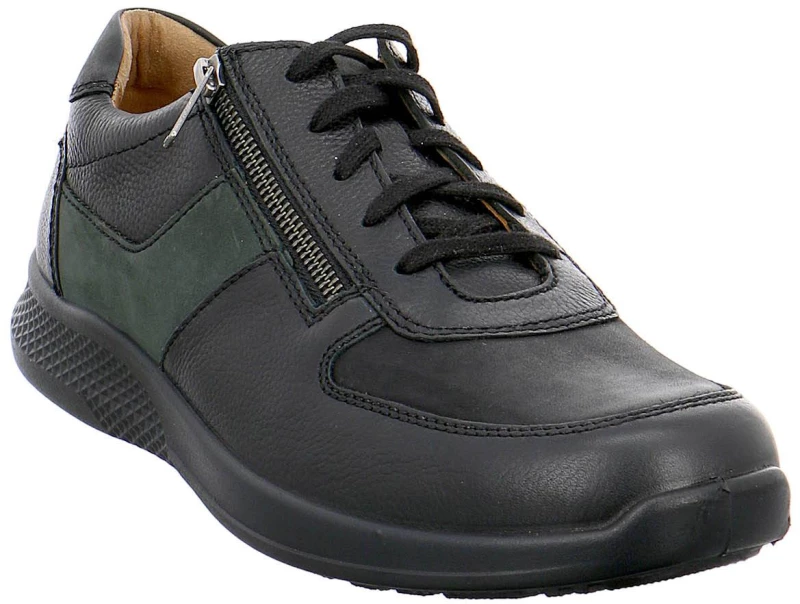 Jomos 3222083790042 Ανατομικό Δερμάτινο Comfort Casual Μαύρο
