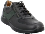 Jomos 3222083790042 Ανατομικό Δερμάτινο Comfort Casual Μαύρο