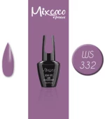 332 Ημιμόνιμο Βερνίκι Mixcoco 15ml (Σκούρο Μωβ)
