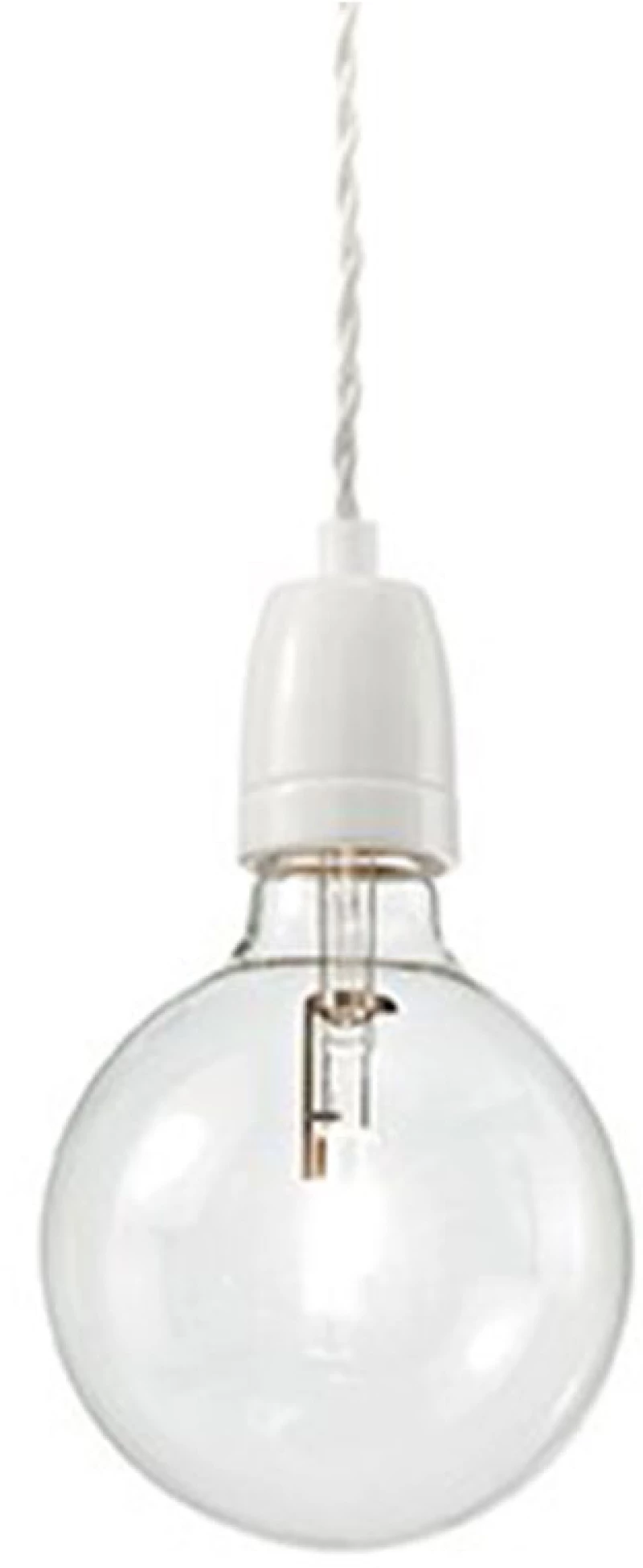 Κρεμαστό Φωτιστικό Ideal Lux Klaus 134116 Λευκό