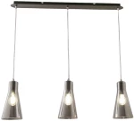 Φωτιστικό Κρεμαστό Ράγα Fabas Luce Dafne 3596-47-126 Φυμέ