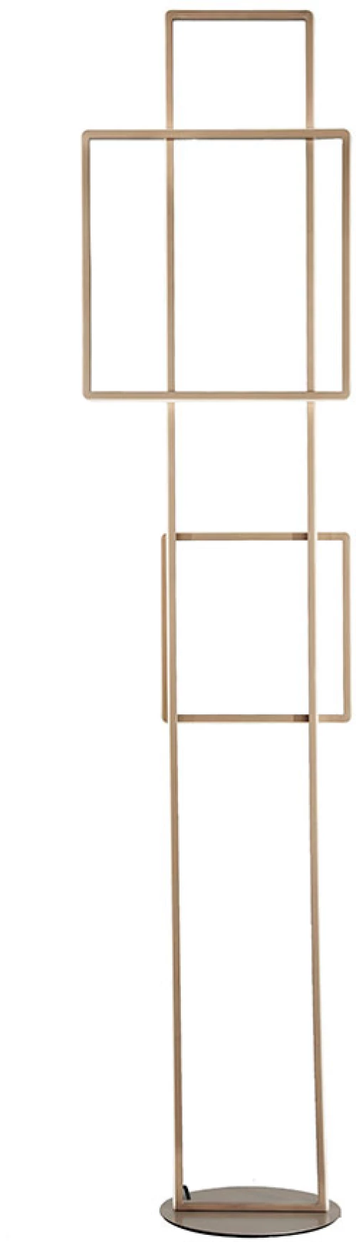 Φωτιστικό Δαπέδου Ondaluce Pt.Dowel/Oro Χρυσό