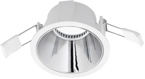 Φωτιστικό Σποτ Χωνευτό Gea Luce Ceres GFA621 Λευκό Ματ-Χρώμιο