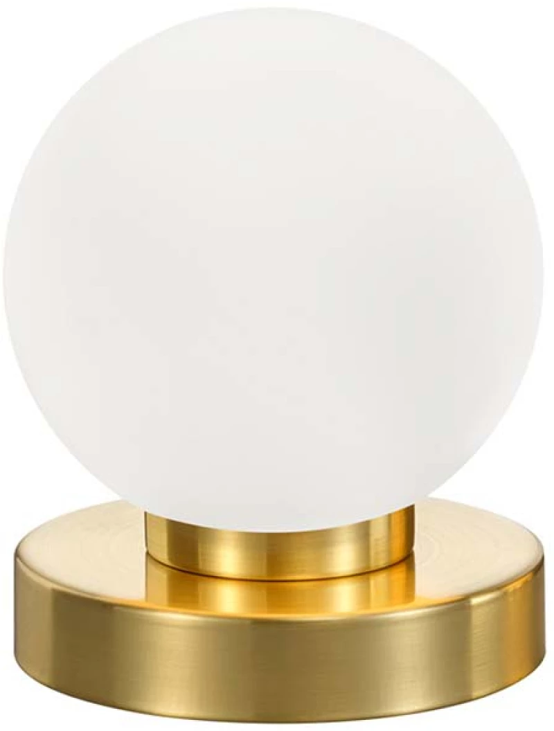 Πορτατίφ RL Lighting Prinz II R54011008 Χρυσό Ματ - Λευκό