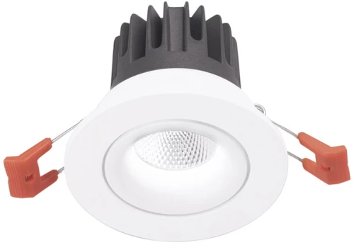 Φωτιστικό Σποτ Χωνευτό Gea Luce Aran GFA1041C Λευκό  Σατινέ (3000K)