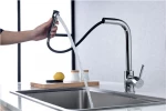 Imex Malta GCE006 Ψηλή Μπαταρία Κουζίνας Πάγκου με Ντουζ Chrome