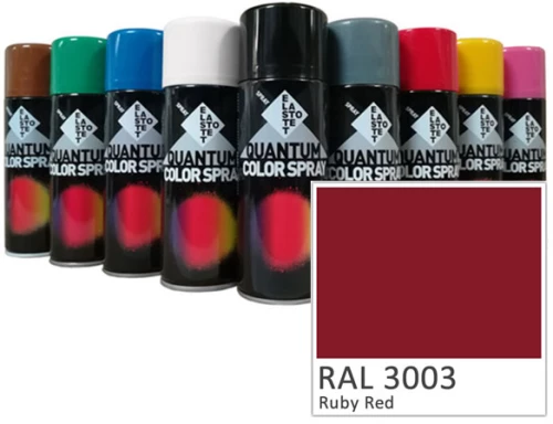 Σπρέυ Βαφής Quantum Κόκκινο Ρουμπίνι-Ruby Red 400ml