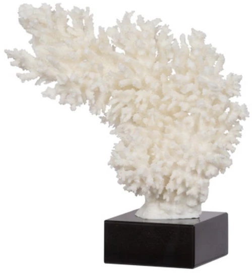 Κοράλι διακοσμητικό σε μαρμάρινη βάση Mήκος 28,5 Πλάτος 11 Ύψος 29 Artekko 76701