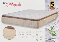 KPS ΣΤΡΩΜΑ ΜΕ ΑΝΩΣΤΡΩΜΑ SKY ORTHOPEDIC 120X200X30EK BAMBOO KPS-08.02.120
