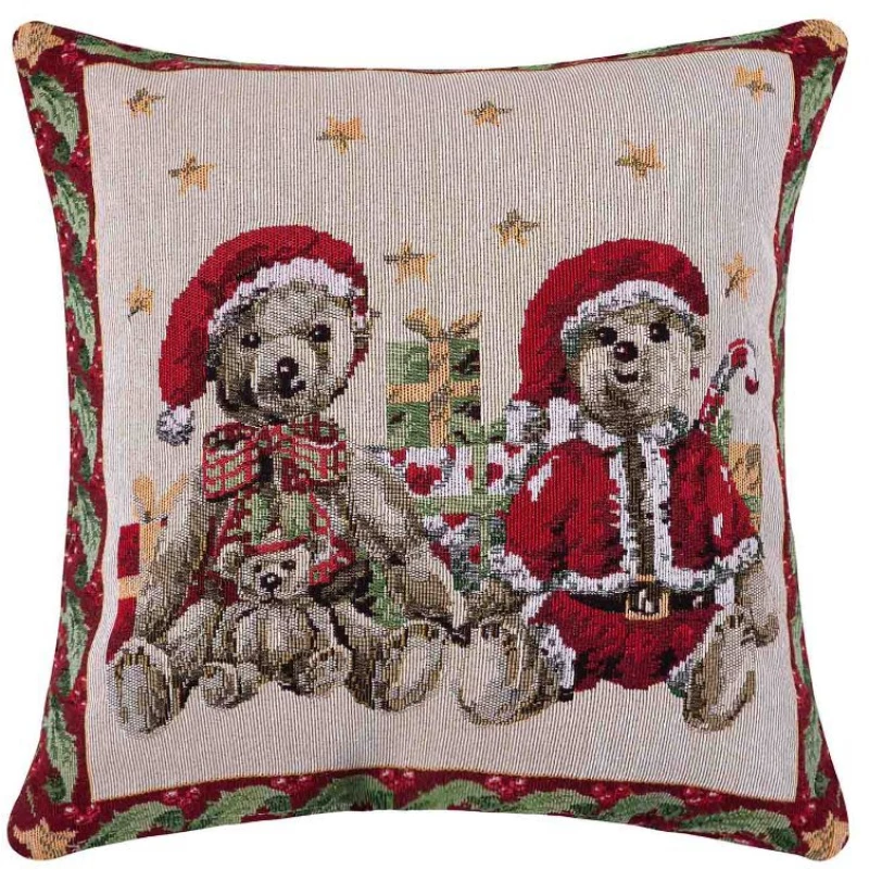 ΧΡΙΣΤΟΥΓΕΝΝΙΑΤΙΚΗ ΜΑΞΙΛΑΡΟΘΗΚΗ (45cm x 45cm) Xmaspillow4 Silk Fashion