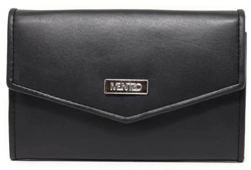 MENTZO L315 BLACK RFID AELLA ΔΕΡΜΑΤΙΝΟ ΠΟΡΤΟΦΟΛΙ ΓΙΑ ΨΙΛΑ