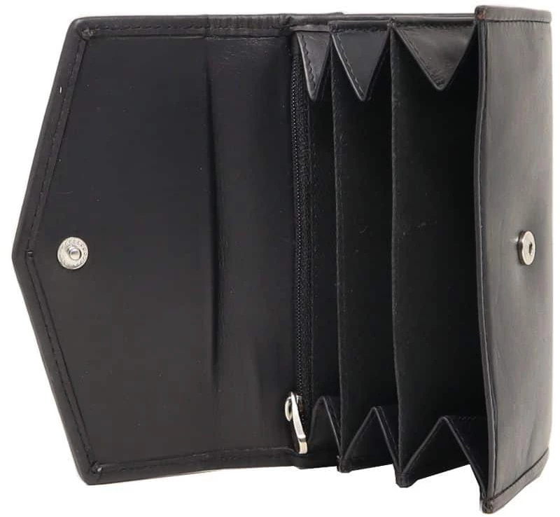 MENTZO L315 BLACK RFID AELLA ΔΕΡΜΑΤΙΝΟ ΠΟΡΤΟΦΟΛΙ ΓΙΑ ΨΙΛΑ
