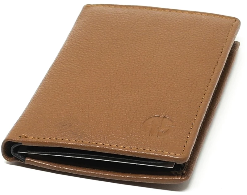 ALPHA STATUS 10104D RFID TAN ΔΕΡΜΑΤΙΝΟ ΠΟΡΤΟΦΟΛΙ