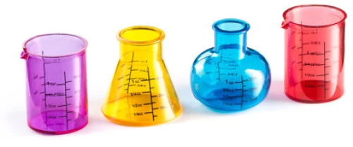 Chemistry Plastic Shot Glasses 4pcs