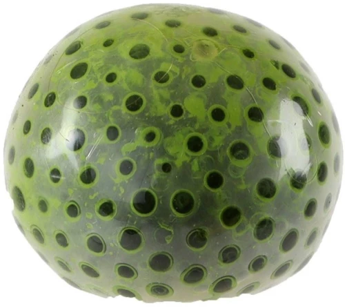 Antistress Ball DUAL COLOR 6CM Κίτρινο (με μαύρα orbis)