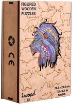 W18002 Wooden Figured Puzzle-Lion