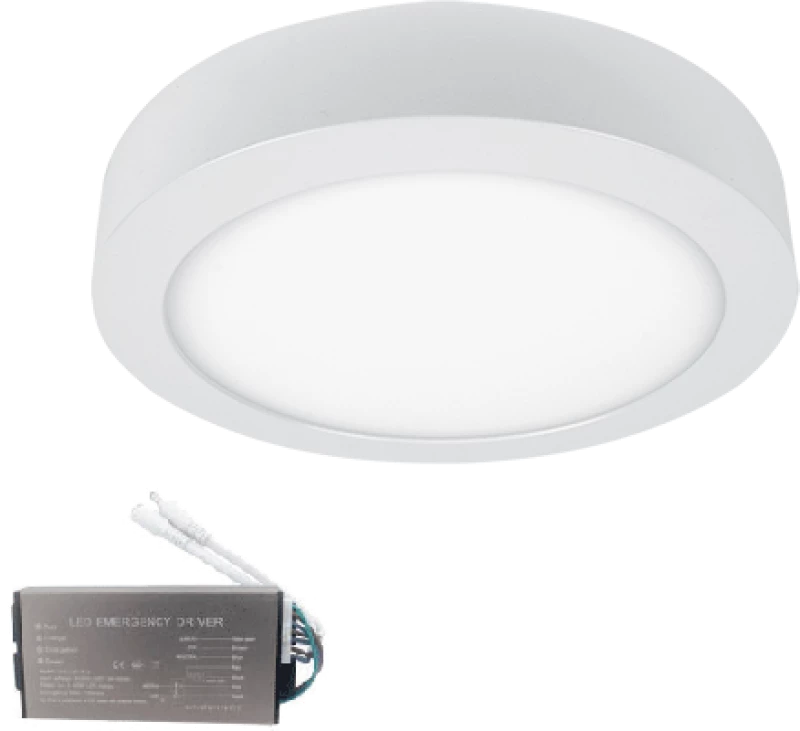 STELLAR LED ΠΑΝΕΛ ΣΤΡΌΓΓΥΛΟ ΕΞΩΤΕΡΙΚΟ 24W 2700K+ ΚΙΤ ΑΣΦΑΛΕΙΑΣ