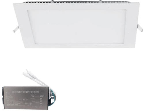 LED ΠΑΝΕΛ ΤΕΤΡΑΓΩΝΟ ΧΩΝΕΥΤΟ 12W 4000K+ ΚΙΤ ΑΣΦΑΛΕΙΑΣ