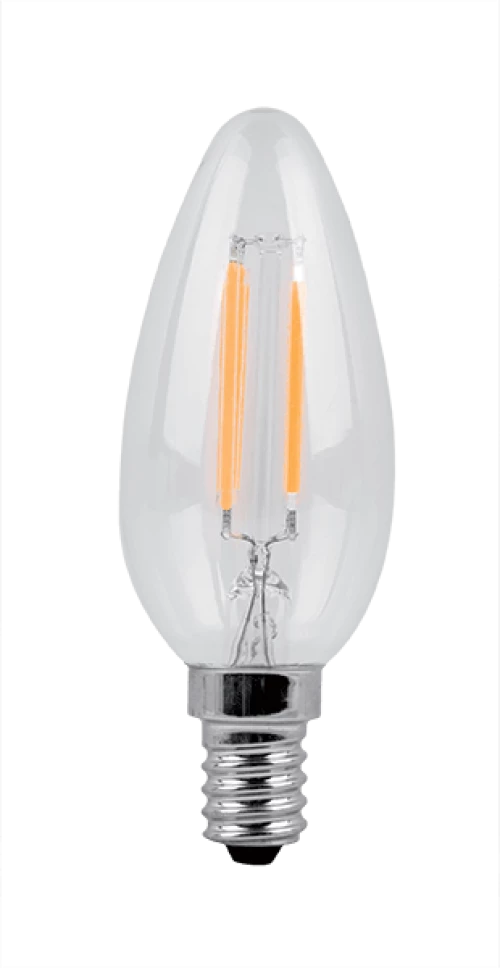 ΛΑΜΠΤΗΡΑΣ LED CANDLE C35 FILAMENT 5W E14 230V 4000K