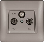 RHYME ΠΡΙΖΑ ТV+FM+SAT ΓΚΡΙ ΜΕΤΑΛΛΙΖΕ