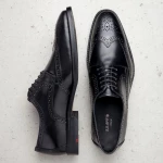 Derbies - Brogues Ανδρικά Lucien μαύρο δέρμα LLOYD Μαύρο Άνδρας Derbies 26-675-00