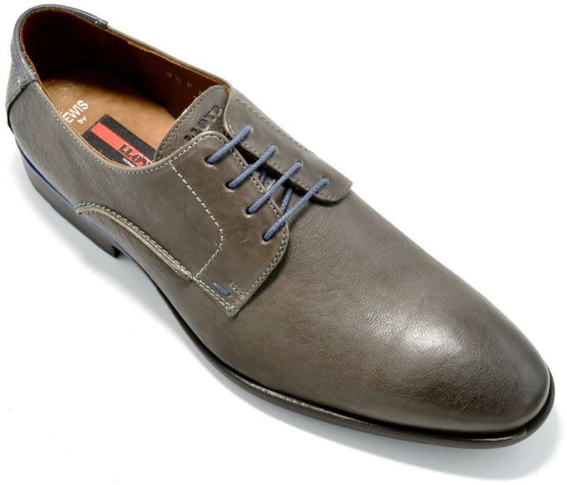 Derbies Ανδρικά Lewis σε δέρμα γκρι LLOYD Γκρί Άνδρας Derbies 25-610-11