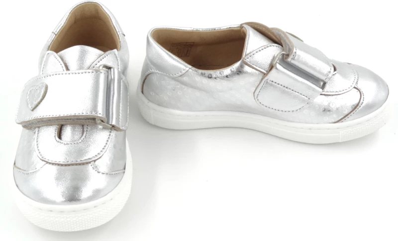 Sneakers για κορίτσι ασημί PLATIS Ασημί Παιδί Sneakers P2022