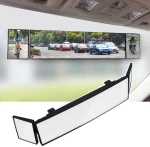 SHUNWEI Large Car Three-Fold Curve Surface Rear View Mirror Reverse Wide Angle Adjustable Angle Auxiliary Blind Area Retroreflector Reversing Wide-angle Lens (SHUNWEI) (OEM)