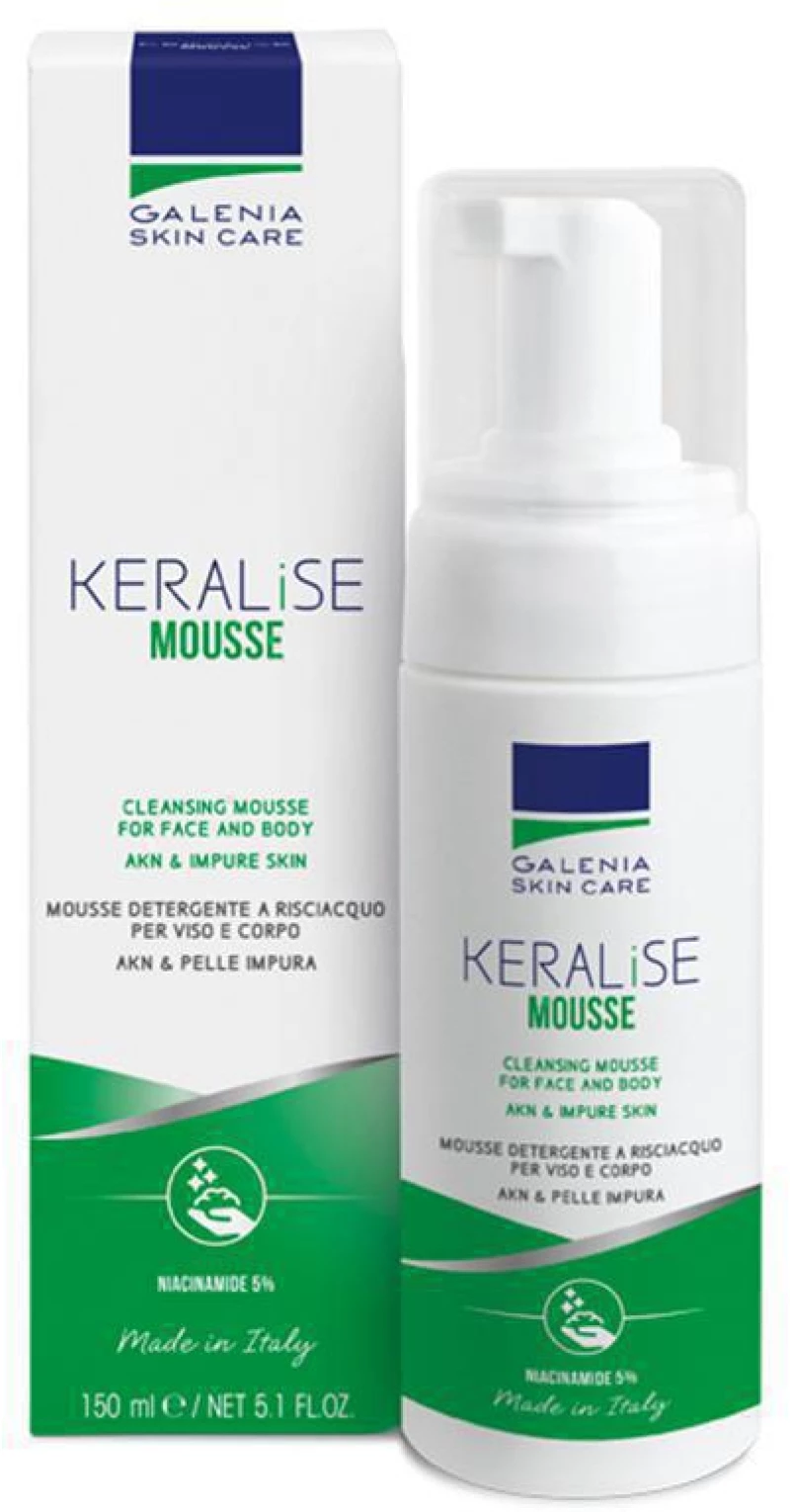 GALENIA skin care keralise mousse acne foam 150ml