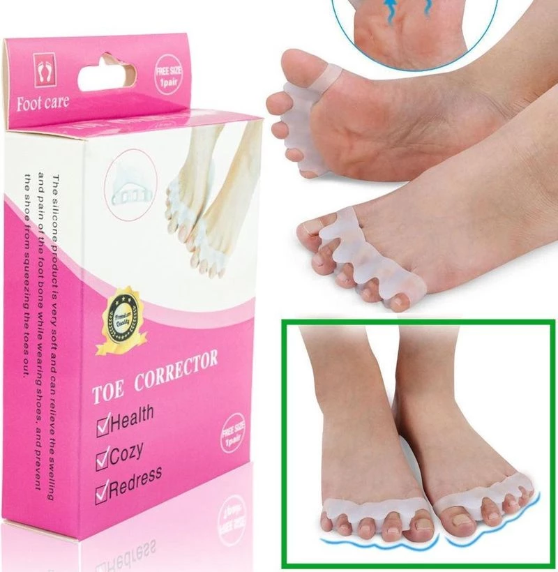 Διαχωριστικά Toe Corrector από Σιλικόνη για τους Κάλους 2τμχ