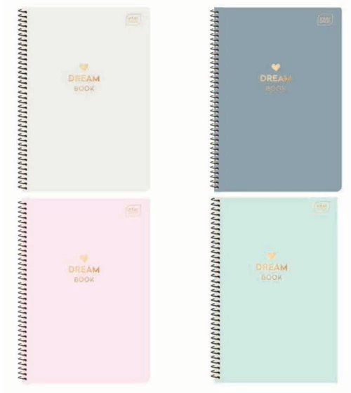 ΤΕΤΡΑΔΙΟ ΣΠΙΡΑΛ 3 ΘΕΜΑΤΑ INTERDRUK DREAM BOOK 21Χ29CM180ΣΕΛ (ΤΥΧΑΙΑ ΕΠΙΛΟΓΗ)