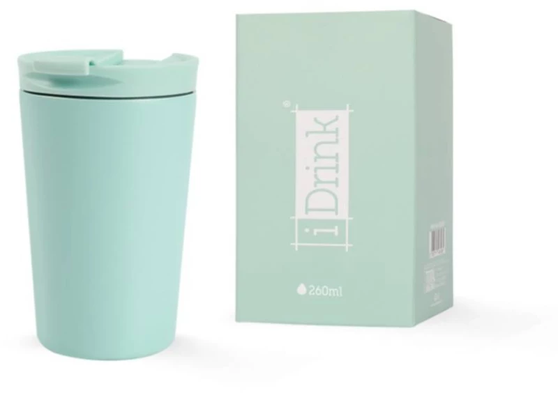 ΚΟΥΠΑ i DRINK ID0238 TRAVEL MUG 260ml GREEN MINT