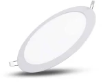 Φωτιστικό LED - Round Panel - Χωνευτό - 18W - 6500K - 009307