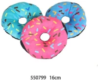 Λούτρινο παιχνίδι σκύλου Donut - 16cm - 550799