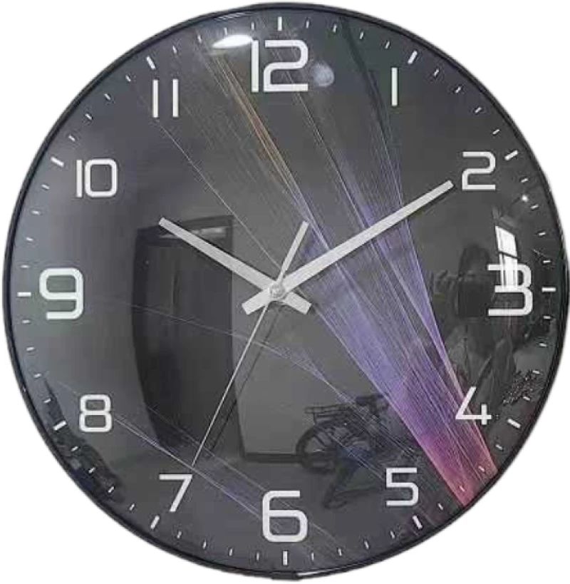 Ρολόι τοίχου - FHS-B625-13 - 505039 - Black/Purple