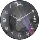 Ρολόι τοίχου - FHS-B625-13 - 505039 - Black/Purple