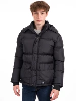 V336 VCODE ΜΠΟΥΦΑΝ PUFFER PETROL ΦΟΥΣΚΩΤΟ ΣΚΟΥΡΟ ΠΡΑΣΙΝΟ Μαύρο